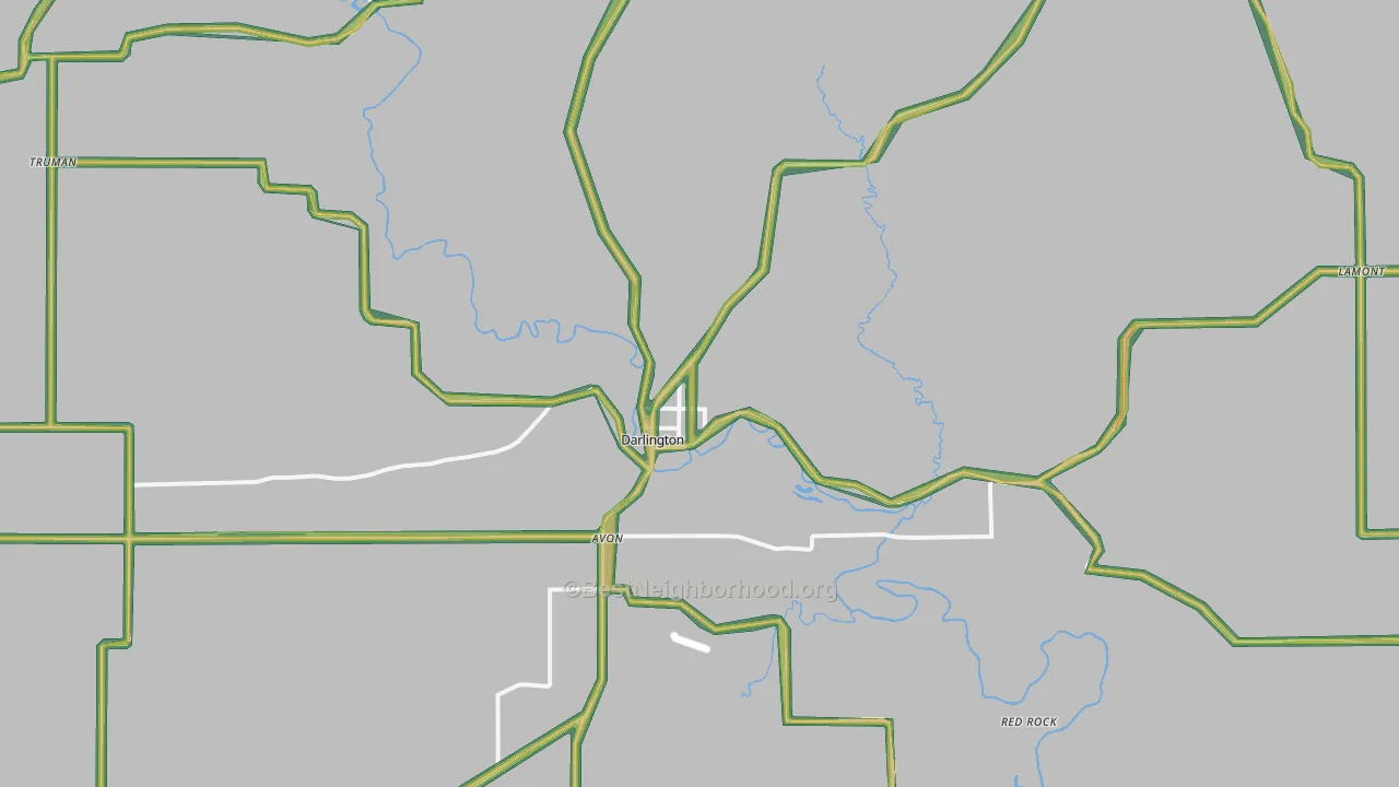 53530, WI Map of Noise Levels in 53530
