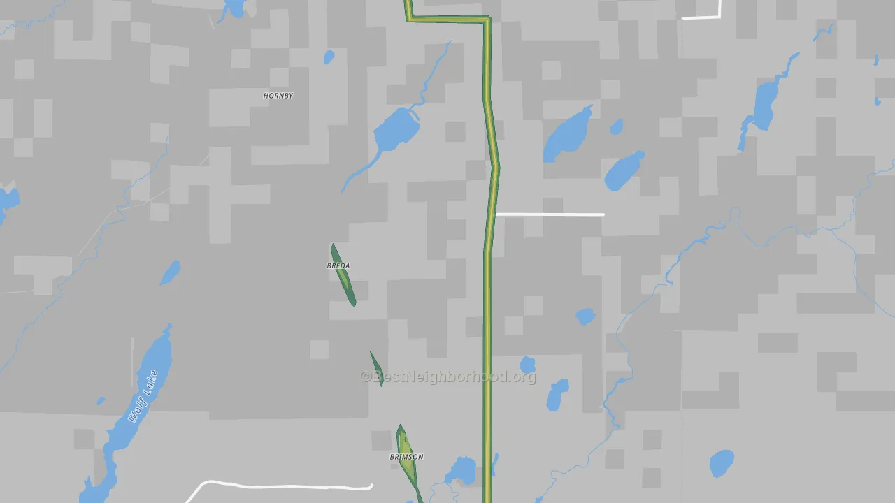 55602, MN Map of Noise Levels in 55602