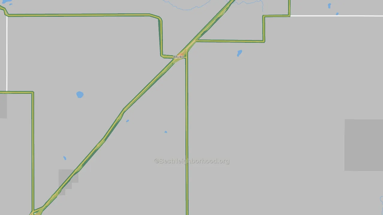 55712, MN Map of Noise Levels in 55712