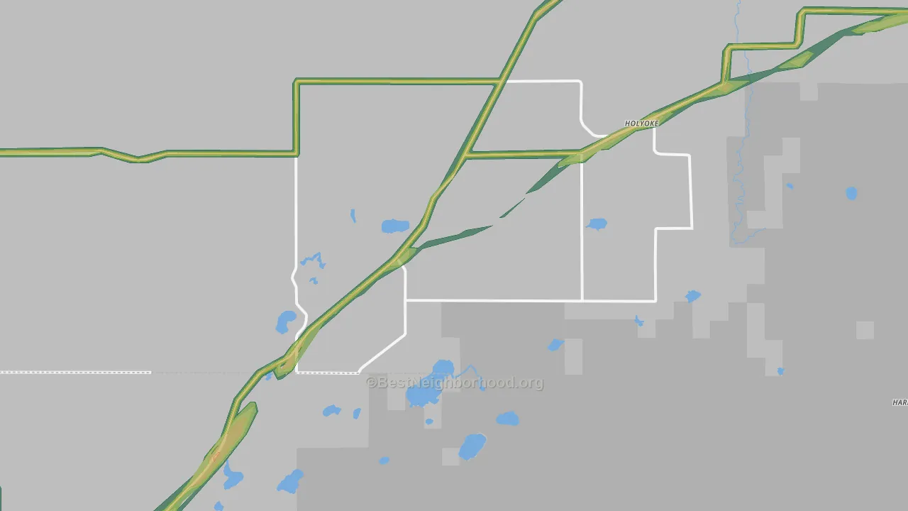 55749, MN Map of Noise Levels in 55749