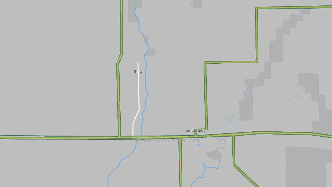 55765, MN Map of Noise Levels in 55765