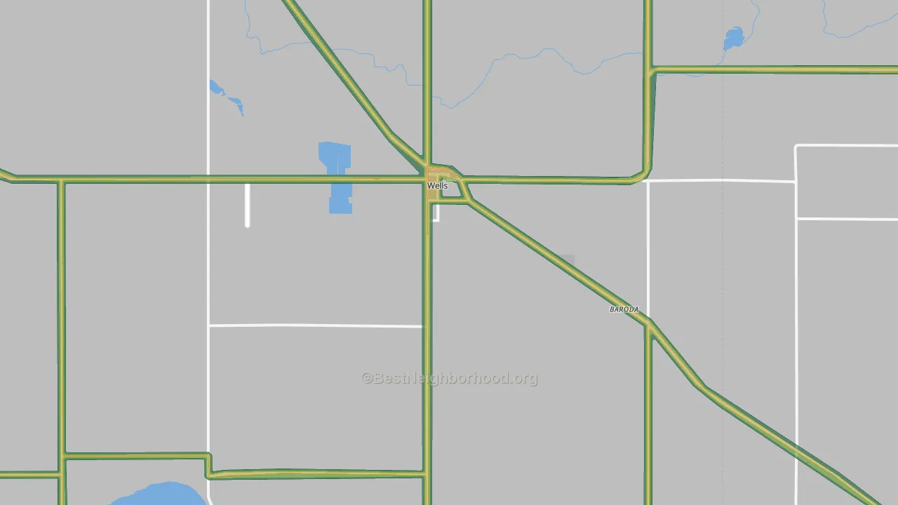 56097, MN Map of Noise Levels in 56097