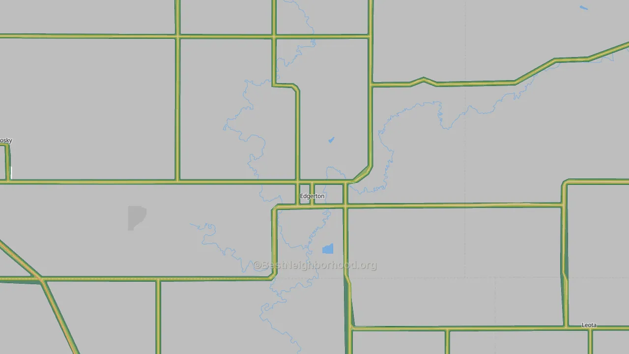 56128, MN Map of Noise Levels in 56128