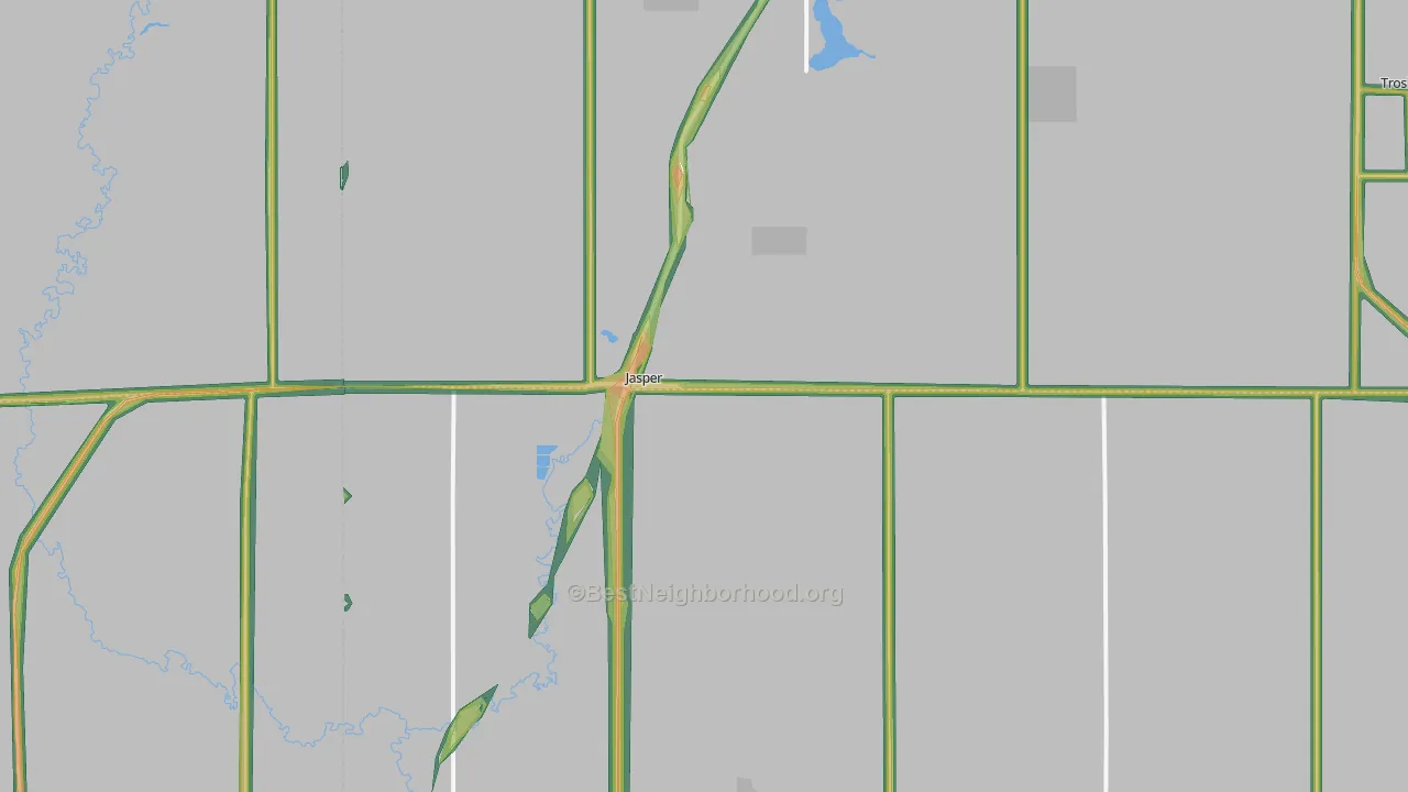 56144, MN Map of Noise Levels in 56144
