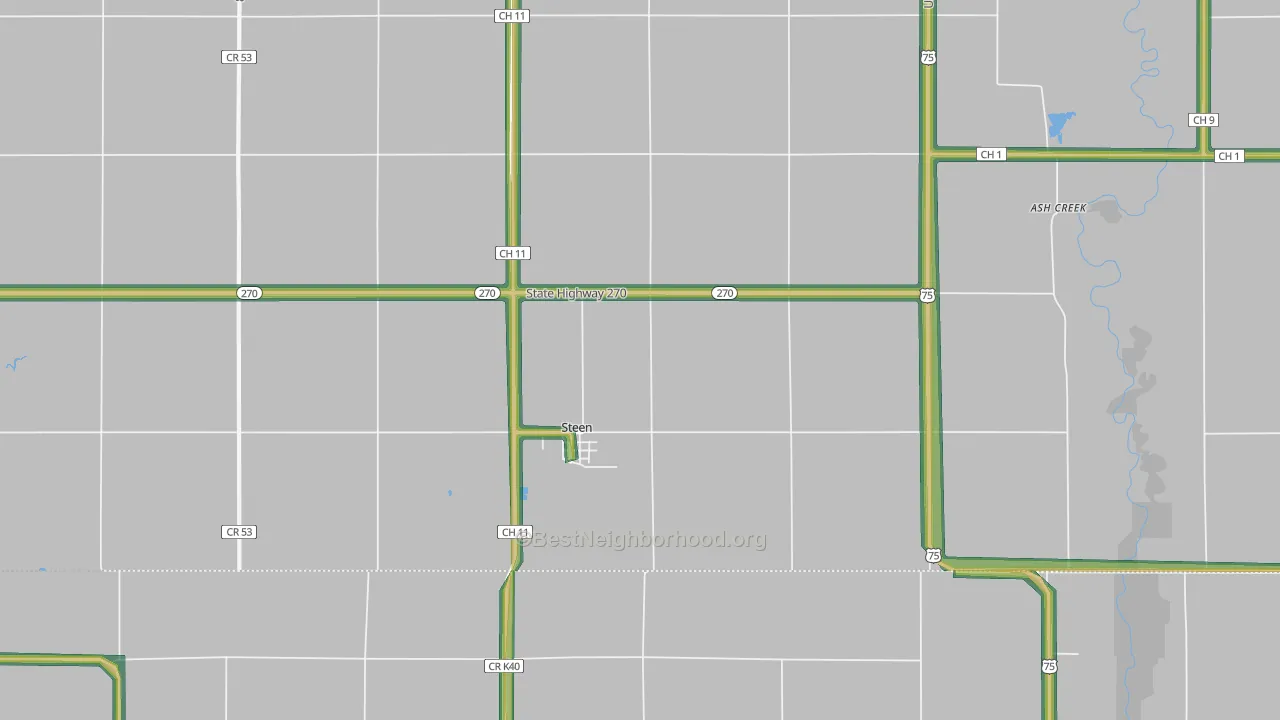 56173, MN Map of Noise Levels in 56173