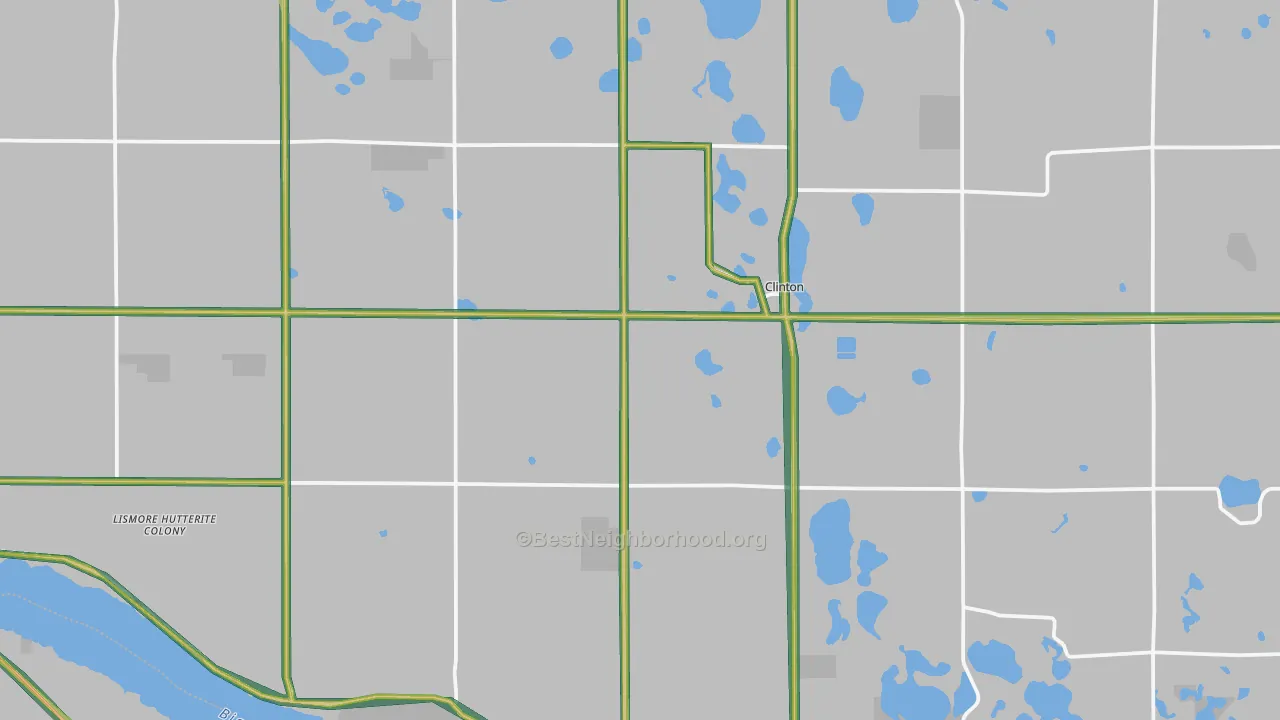 56225, MN Map of Noise Levels in 56225