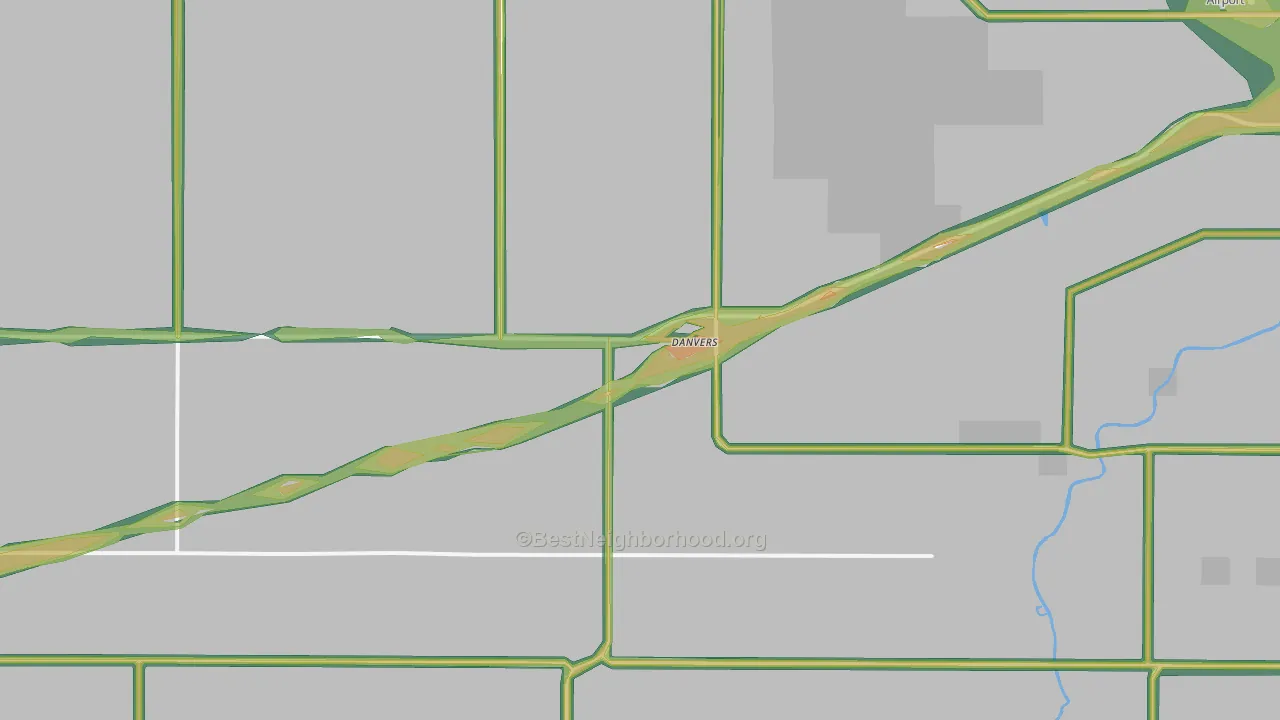 56231, MN Map of Noise Levels in 56231