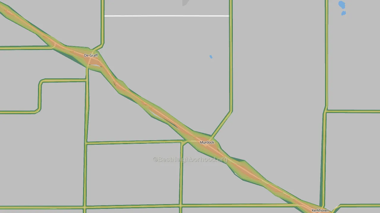 56271, MN Map of Noise Levels in 56271