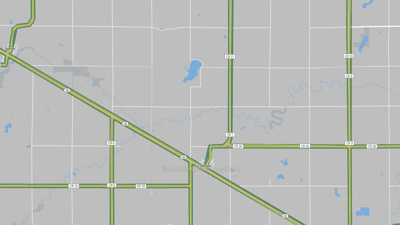 56291, MN Map of Noise Levels in 56291