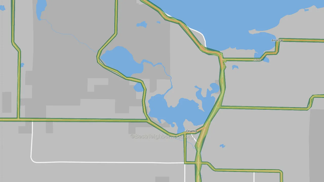 56359, MN Map of Noise Levels in 56359