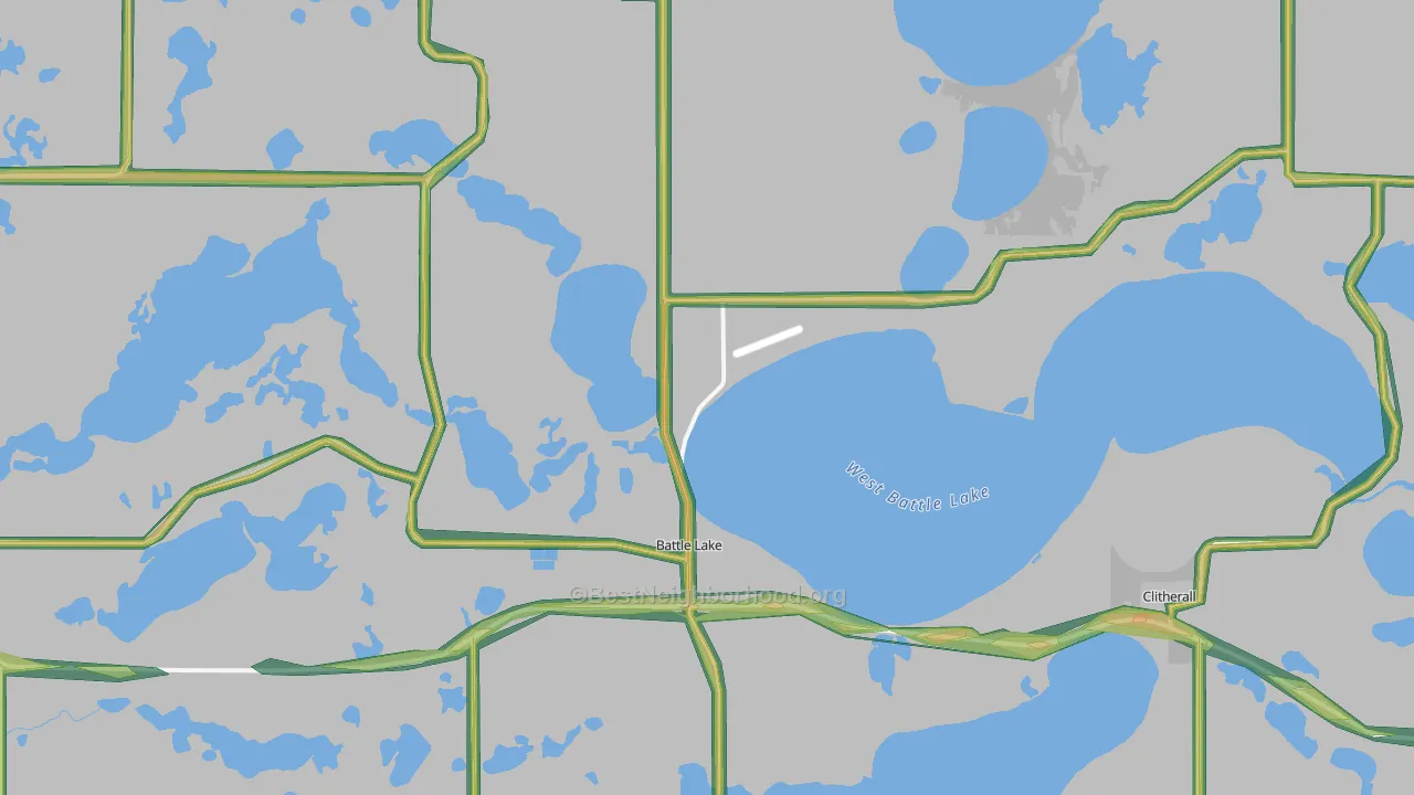 56515, MN Map of Noise Levels in 56515