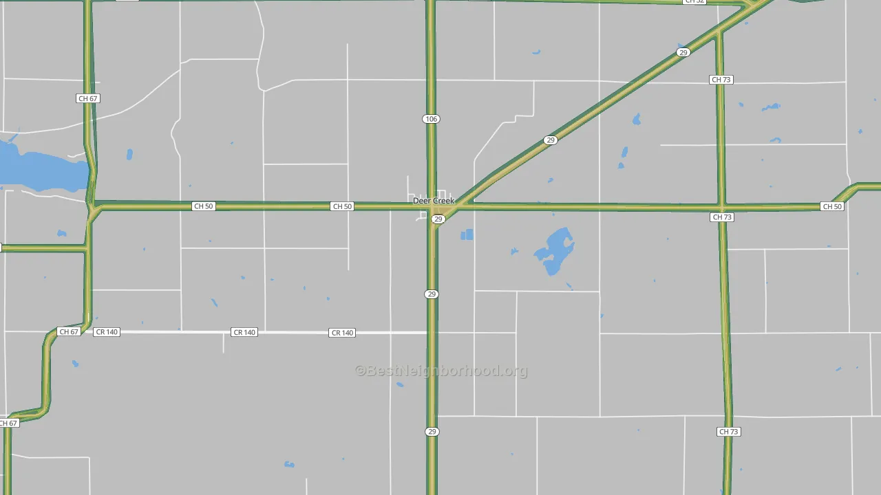 56527, MN Map of Noise Levels in 56527