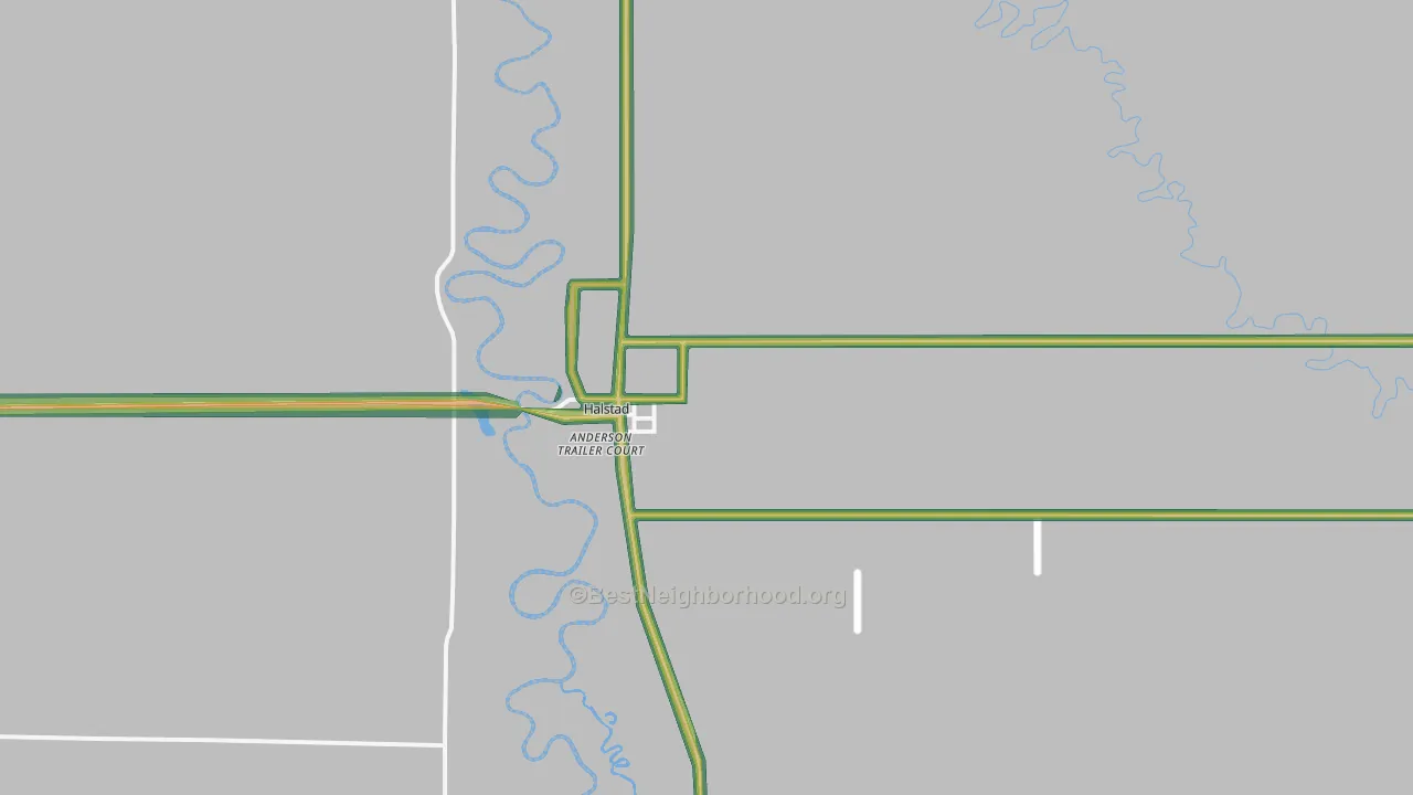 56548, MN Map of Noise Levels in 56548