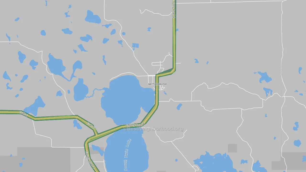 56566, MN Map of Noise Levels in 56566