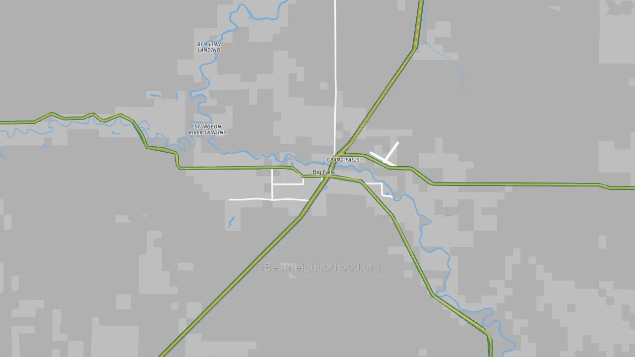 56627, MN Map of Noise Levels in 56627