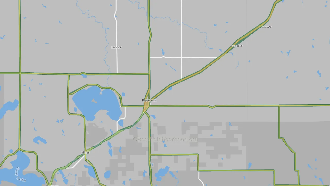 56630, MN Map of Noise Levels in 56630
