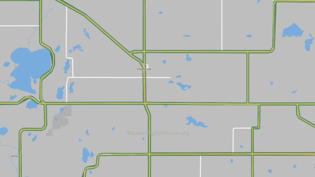 56634, MN Map of Noise Levels in 56634