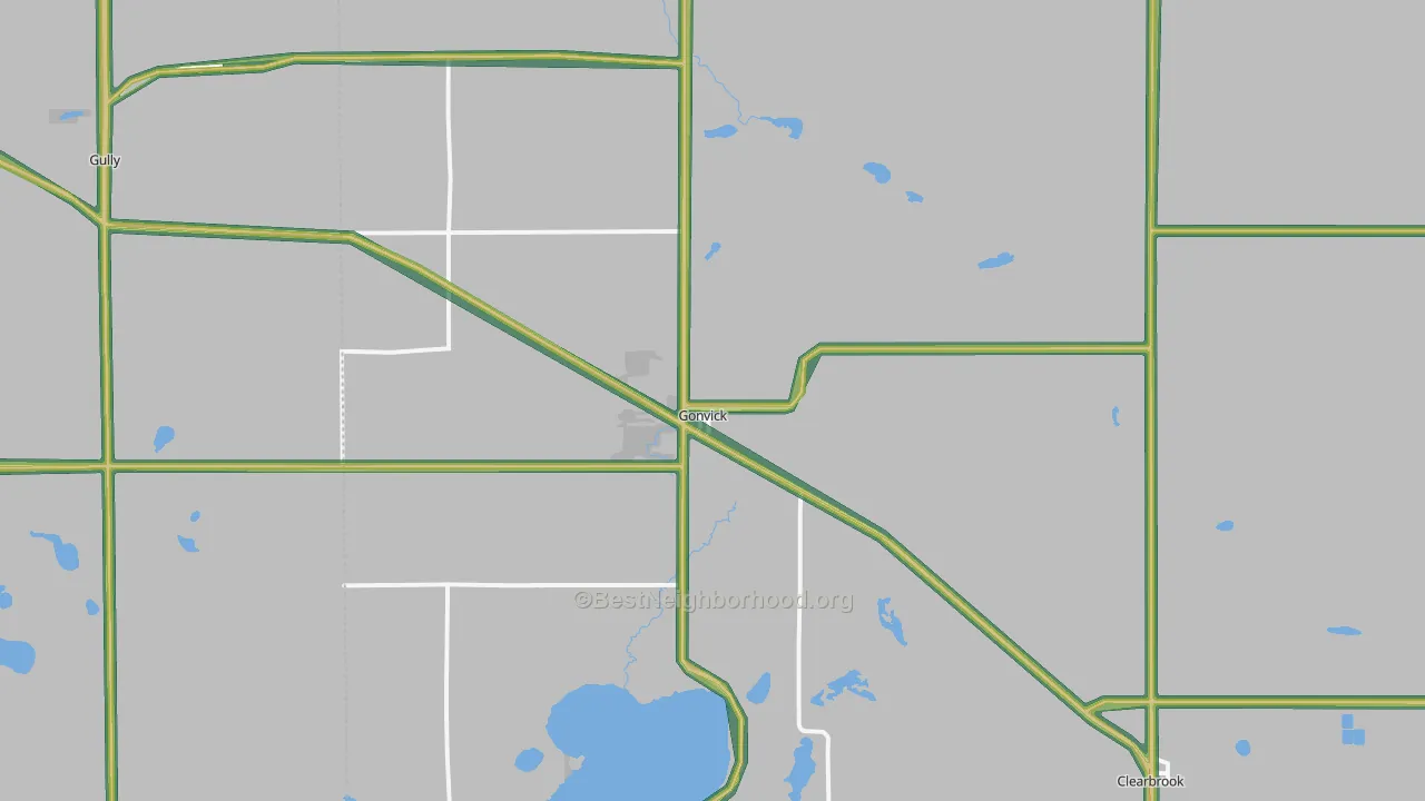 56644, MN Map of Noise Levels in 56644
