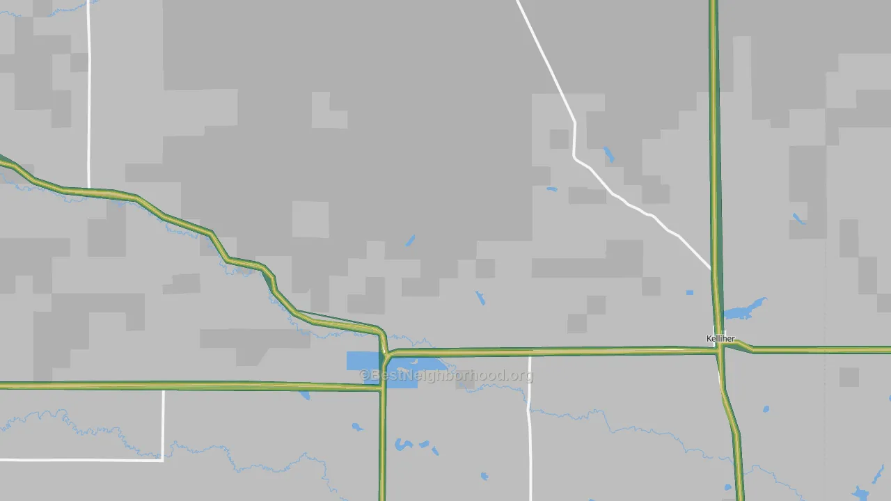 56650, MN Map of Noise Levels in 56650