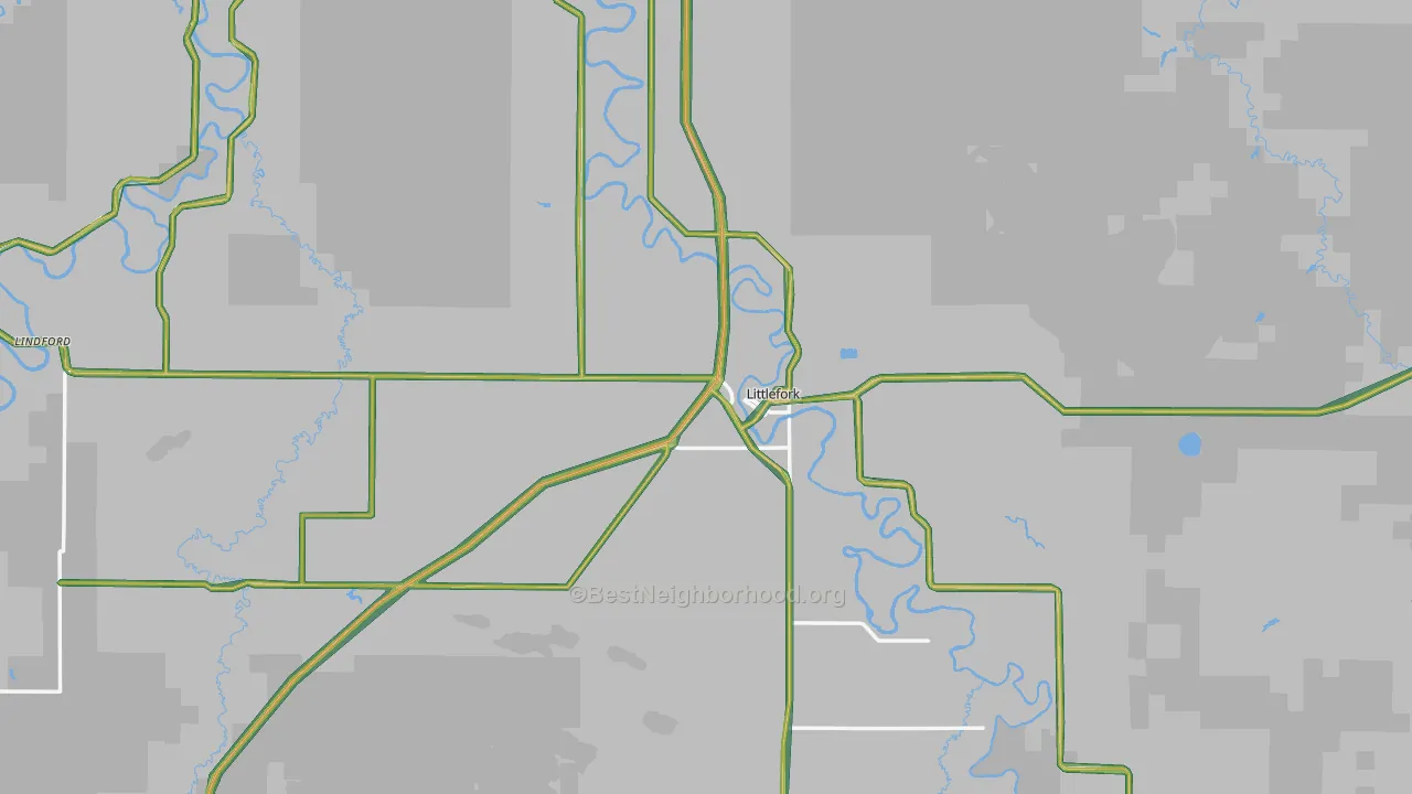 56653, MN Map of Noise Levels in 56653