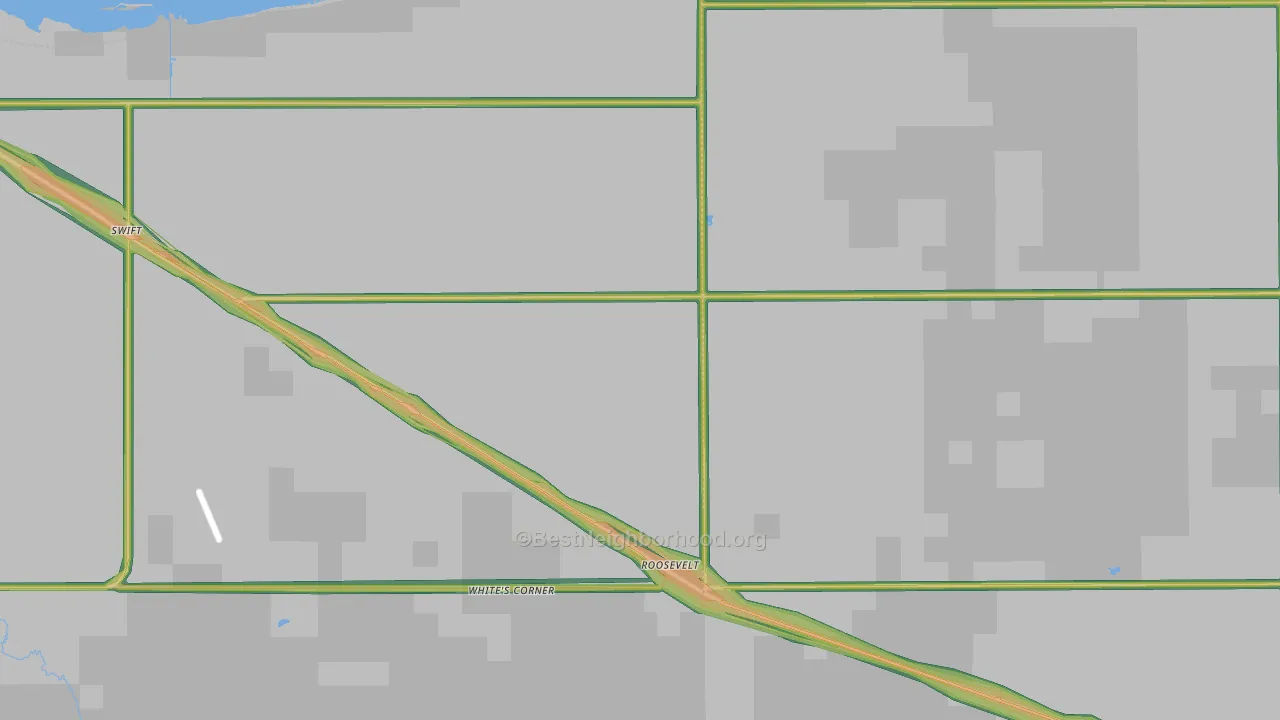 56673, MN Map of Noise Levels in 56673