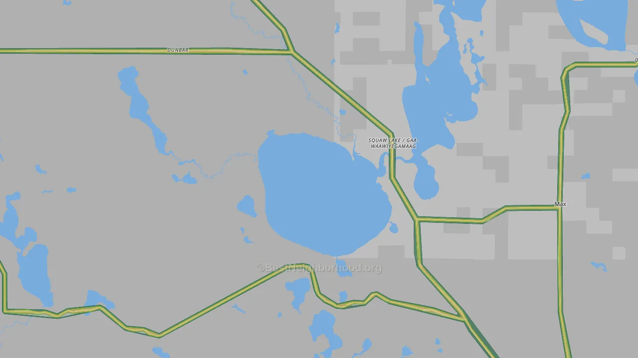 56681, MN Map of Noise Levels in 56681