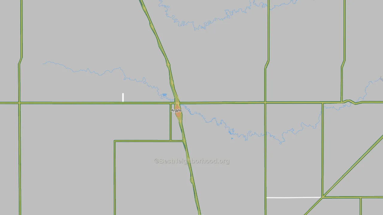 56713, MN Map of Noise Levels in 56713