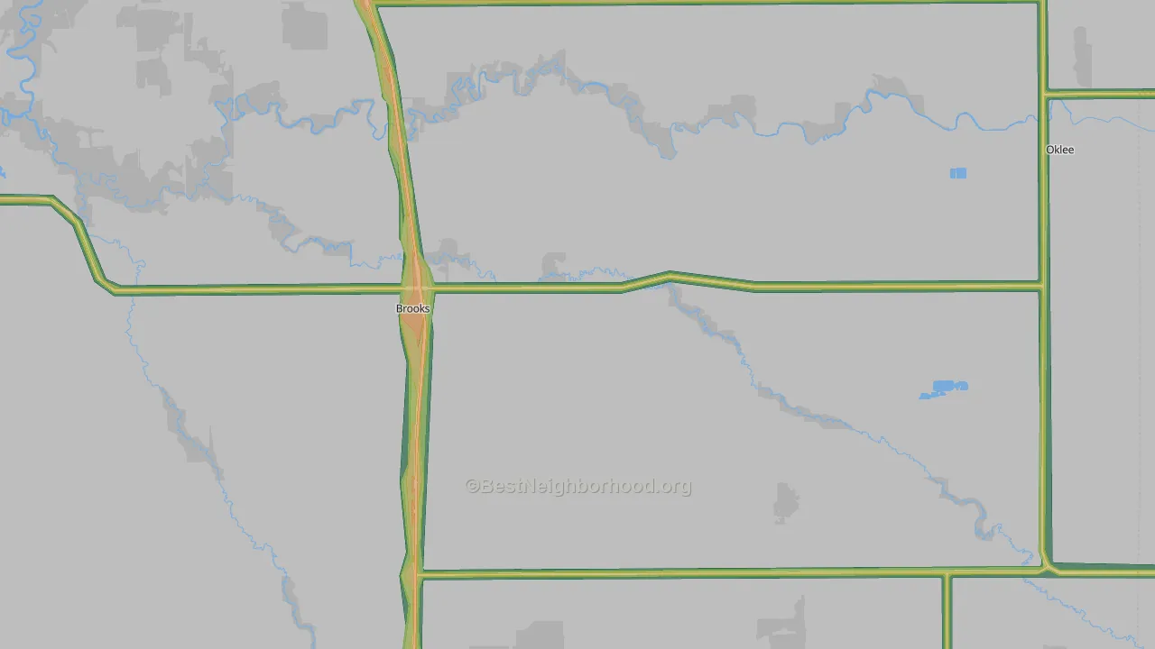 56715, MN Map of Noise Levels in 56715