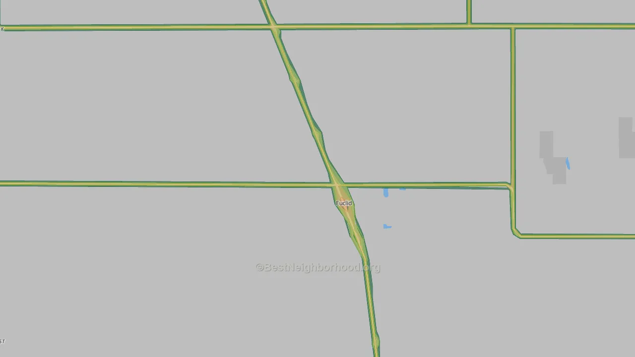 56722, MN Map of Noise Levels in 56722