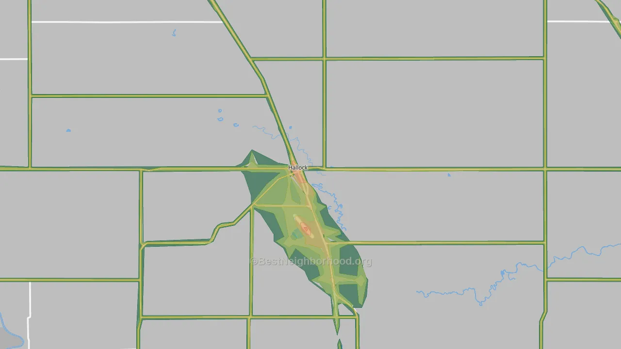 56728, MN Map of Noise Levels in 56728
