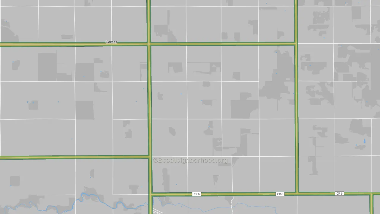 56742, MN Map of Noise Levels in 56742