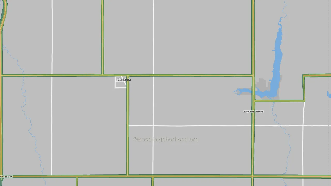 57012, SD Map of Noise Levels in 57012
