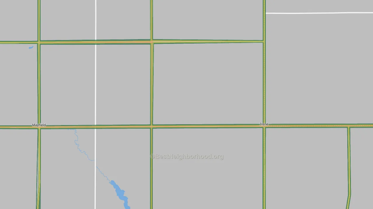 57037, SD Map of Noise Levels in 57037