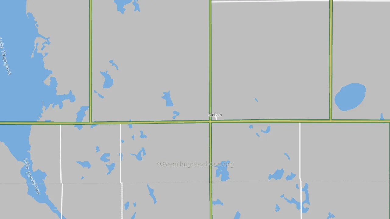 57051, SD Map of Noise Levels in 57051