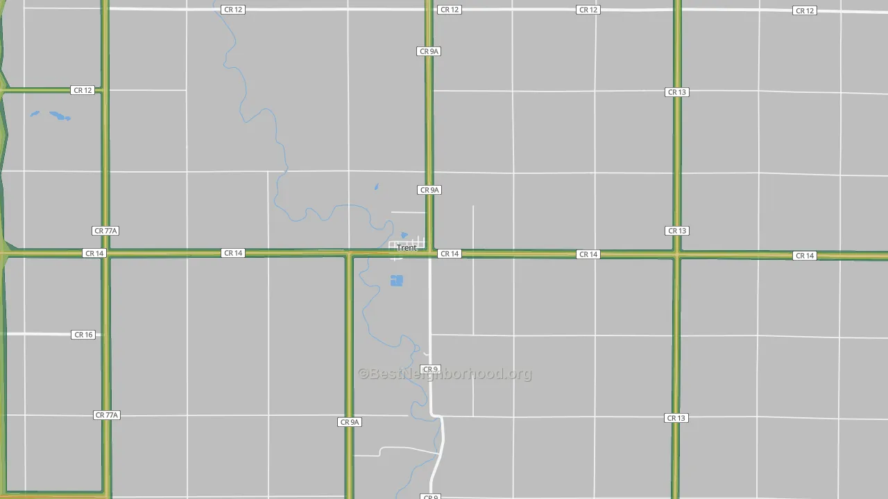 57065, SD Map of Noise Levels in 57065
