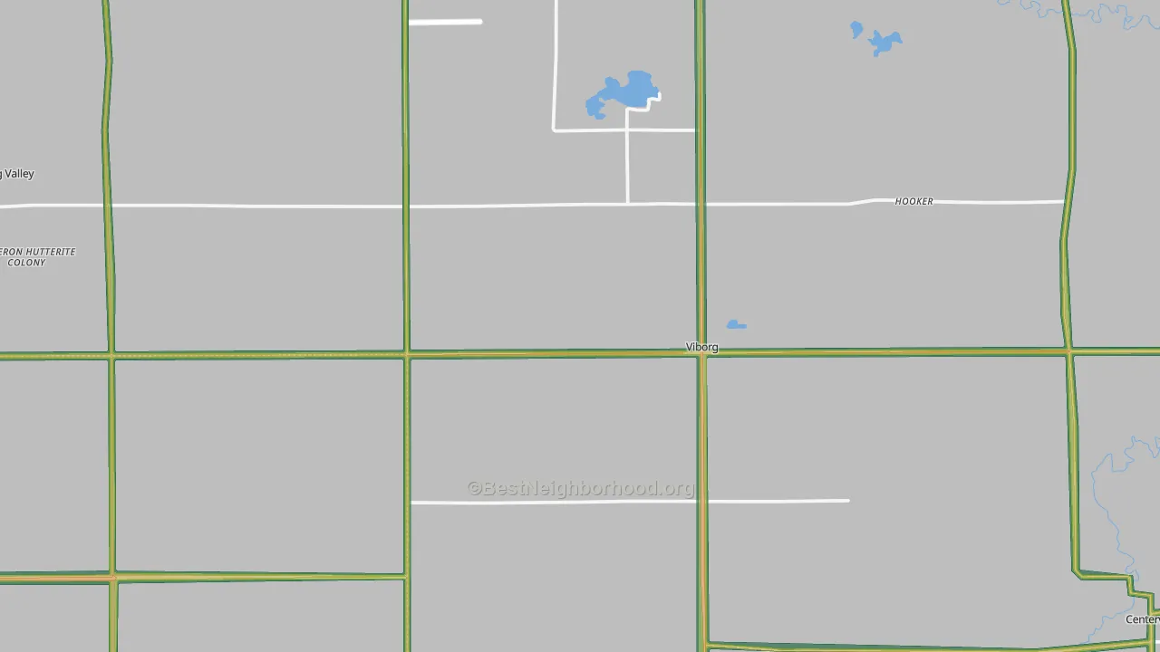 57070, SD Map of Noise Levels in 57070