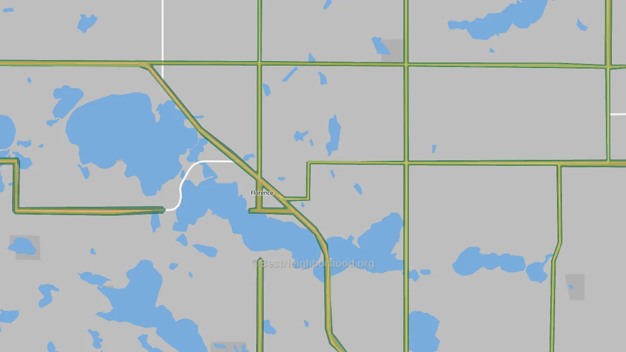 57235, SD Map of Noise Levels in 57235