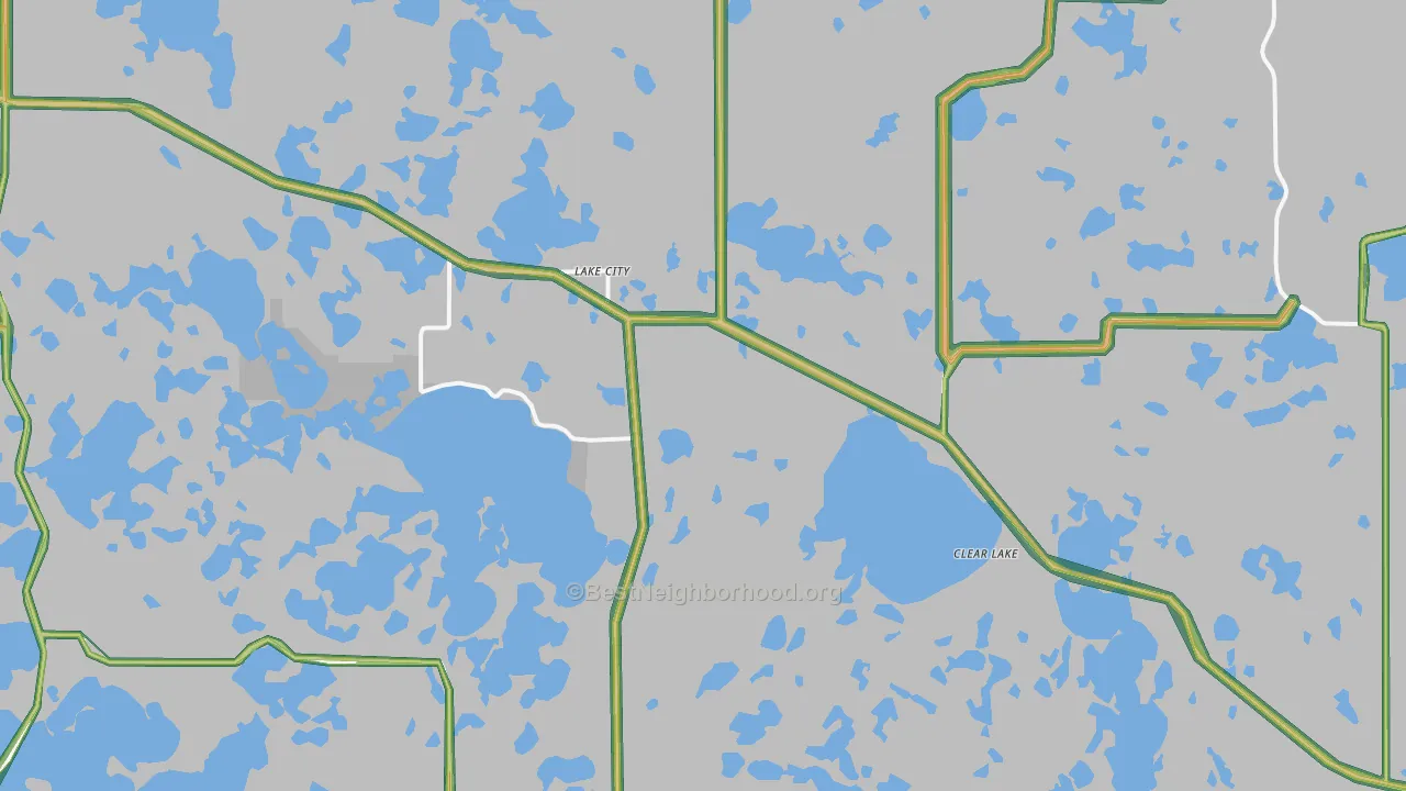 57247, SD Map of Noise Levels in 57247