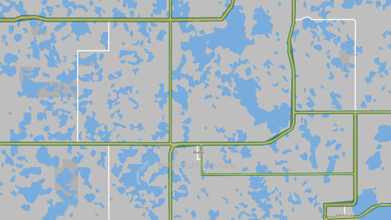 57261, SD Map of Noise Levels in 57261