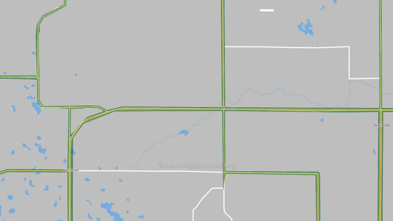 57270, SD Map of Noise Levels in 57270