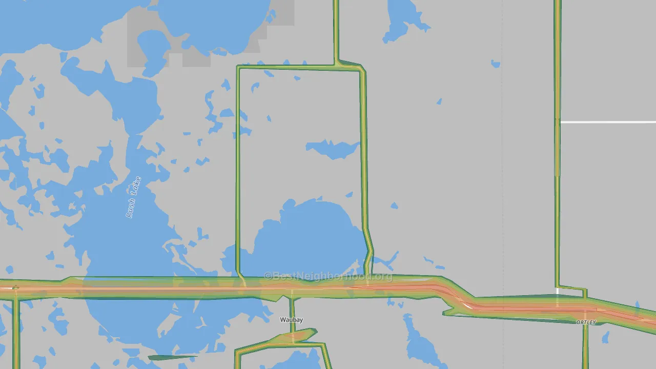 57273, SD Map of Noise Levels in 57273
