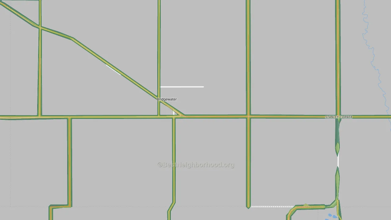 57319, SD Map of Noise Levels in 57319