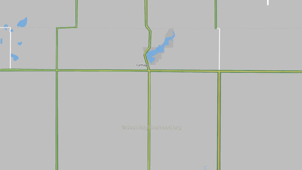 57323, SD Map of Noise Levels in 57323