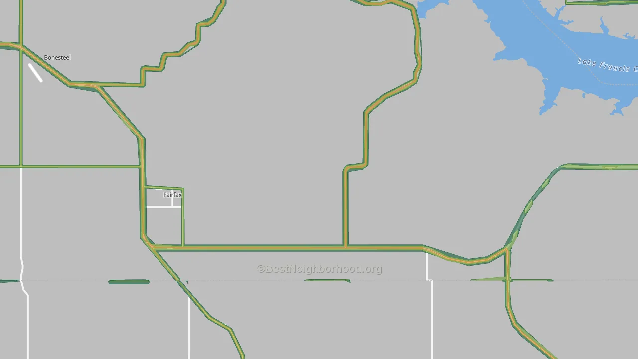 57335, SD Map of Noise Levels in 57335