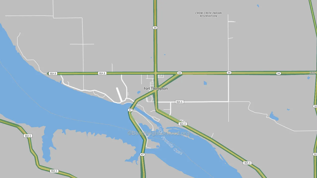 57339, SD Map of Noise Levels in 57339