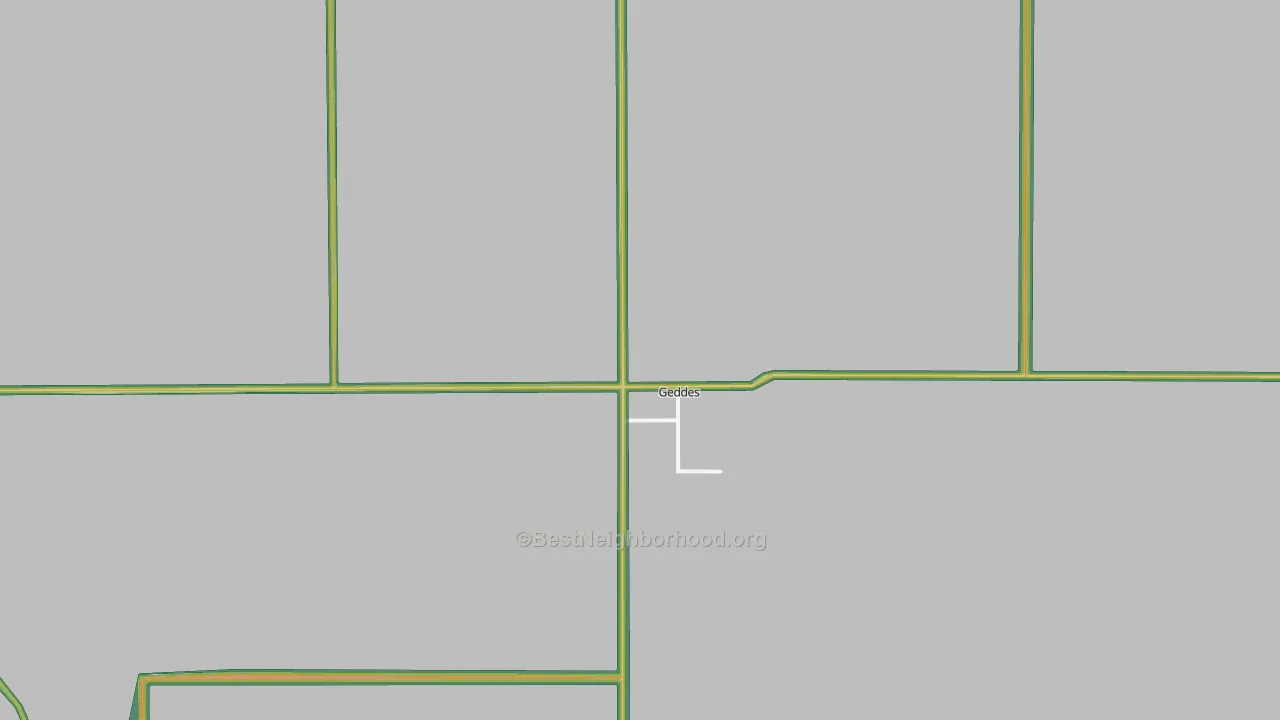 57342, SD Map of Noise Levels in 57342