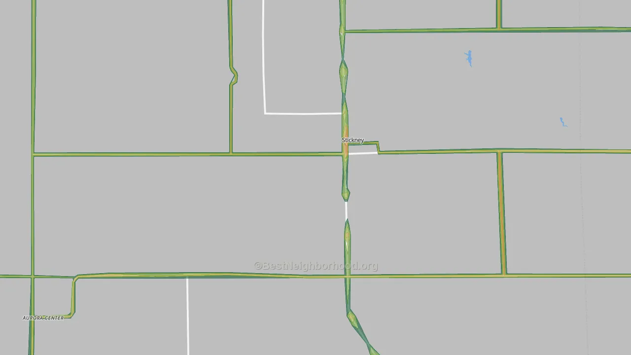 57375, SD Map of Noise Levels in 57375