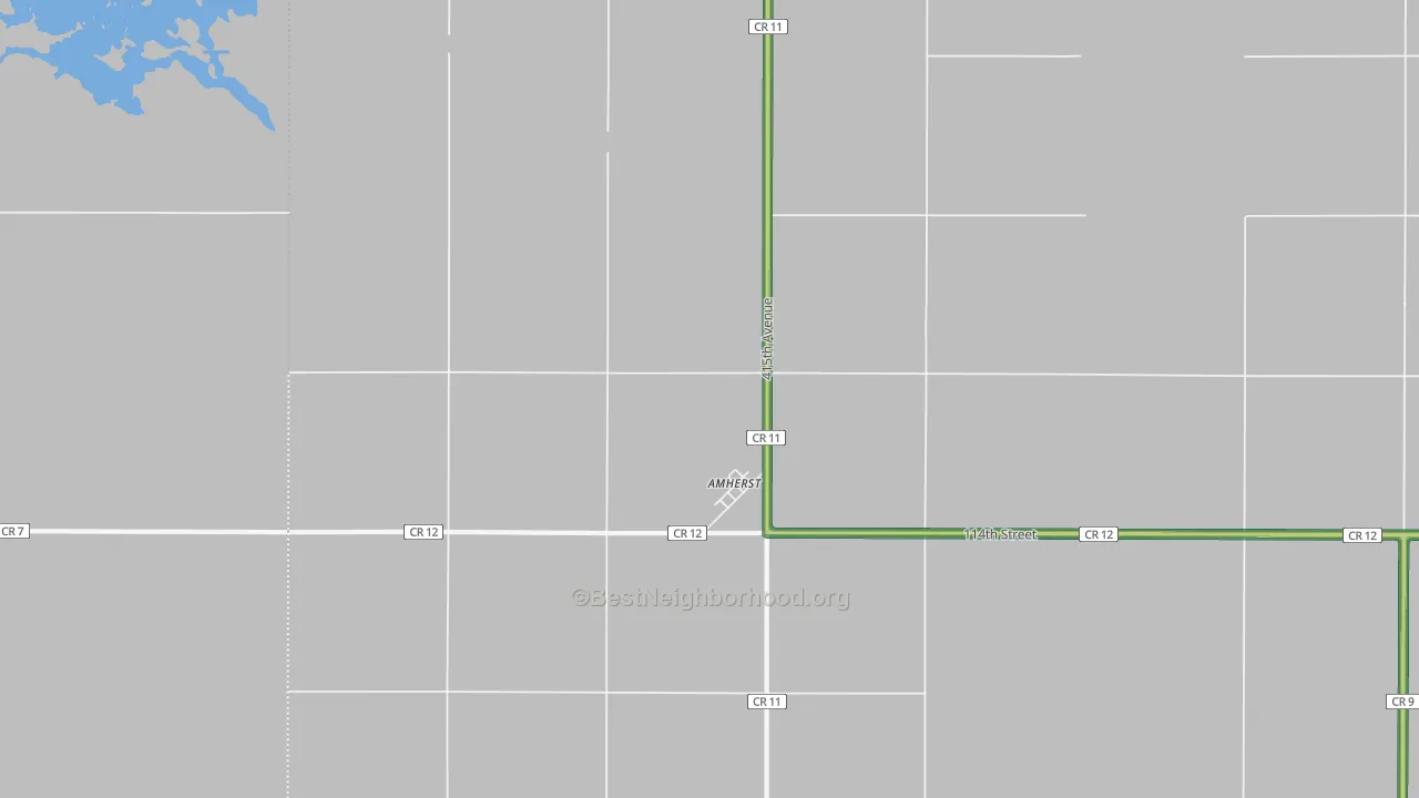 57421, SD Map of Noise Levels in 57421