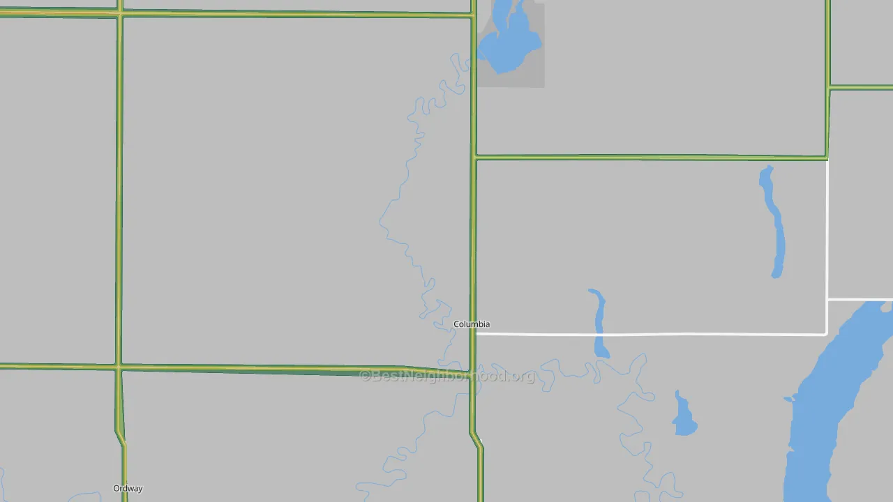 57433, SD Map of Noise Levels in 57433