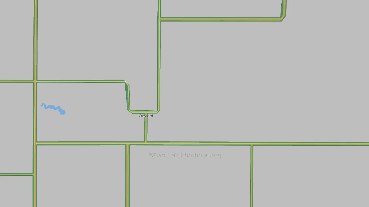 57435, SD Map of Noise Levels in 57435